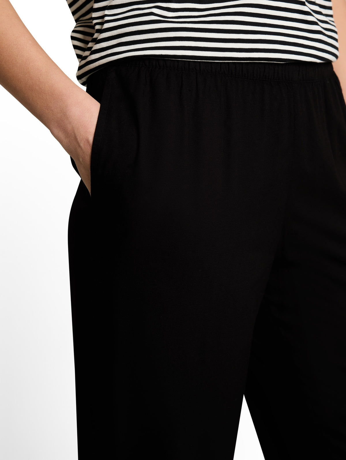 Loose Fit Hose aus Viskose
