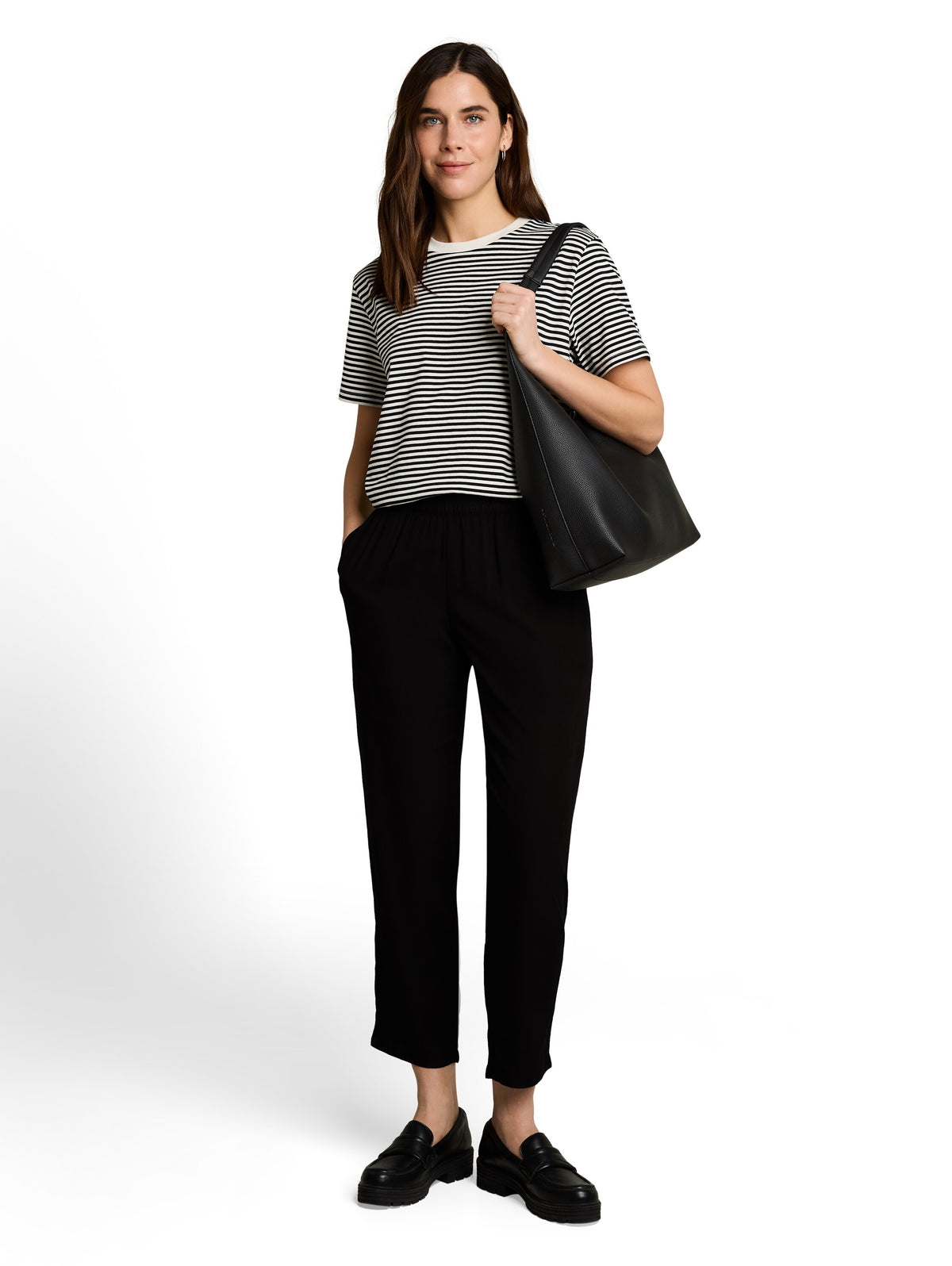 Loose Fit Hose aus Viskose