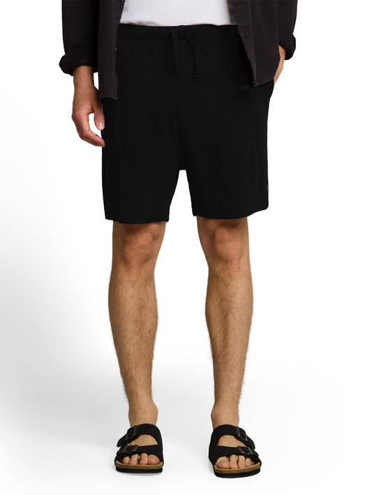 Relaxed Fit Shorts in Waffelstruktur