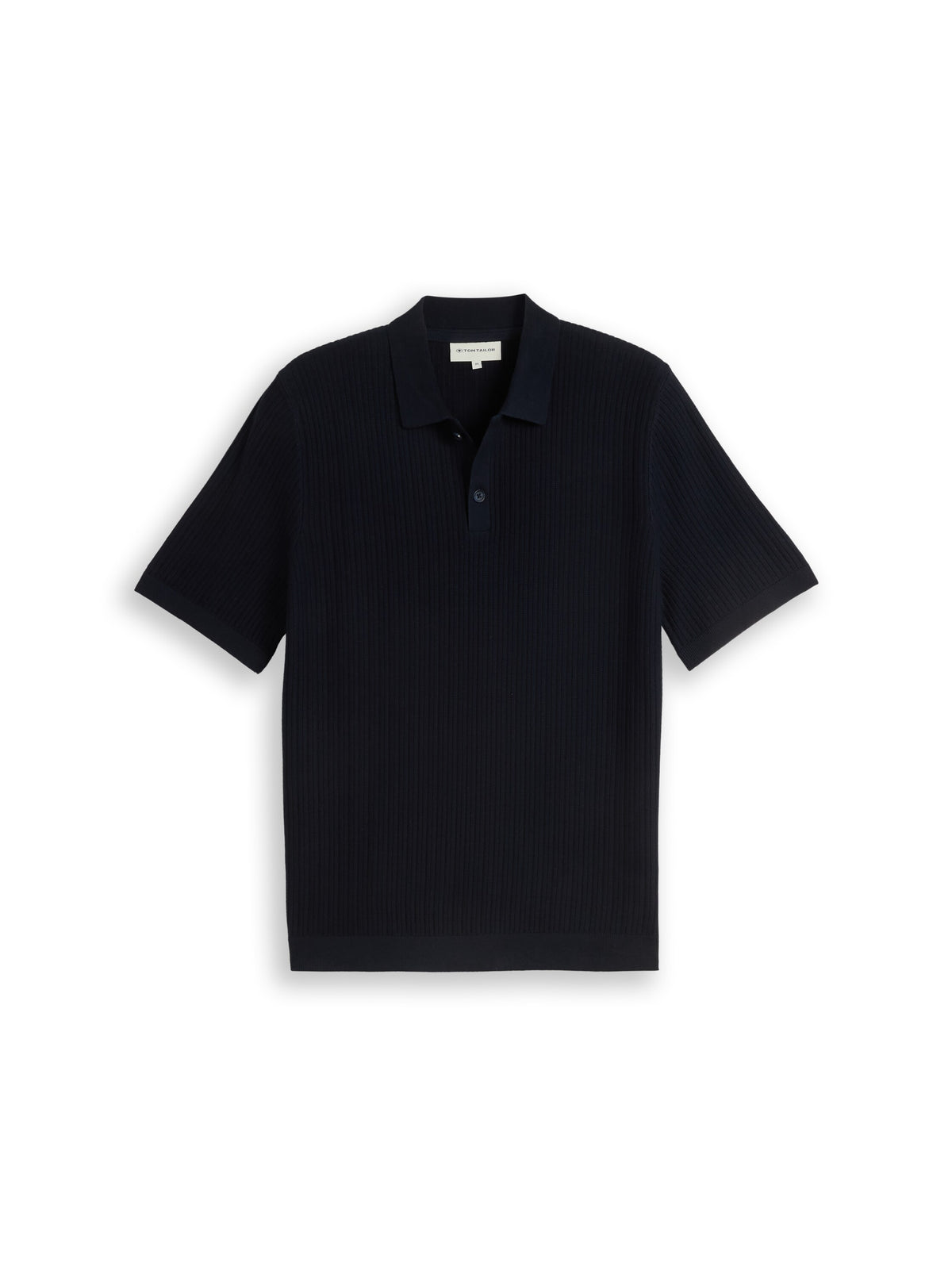 Strick-Poloshirt aus Baumwolle