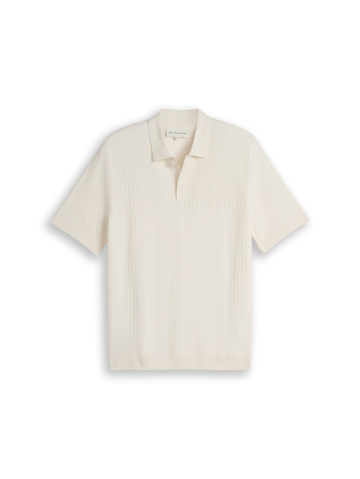 Strick-Poloshirt aus Baumwolle