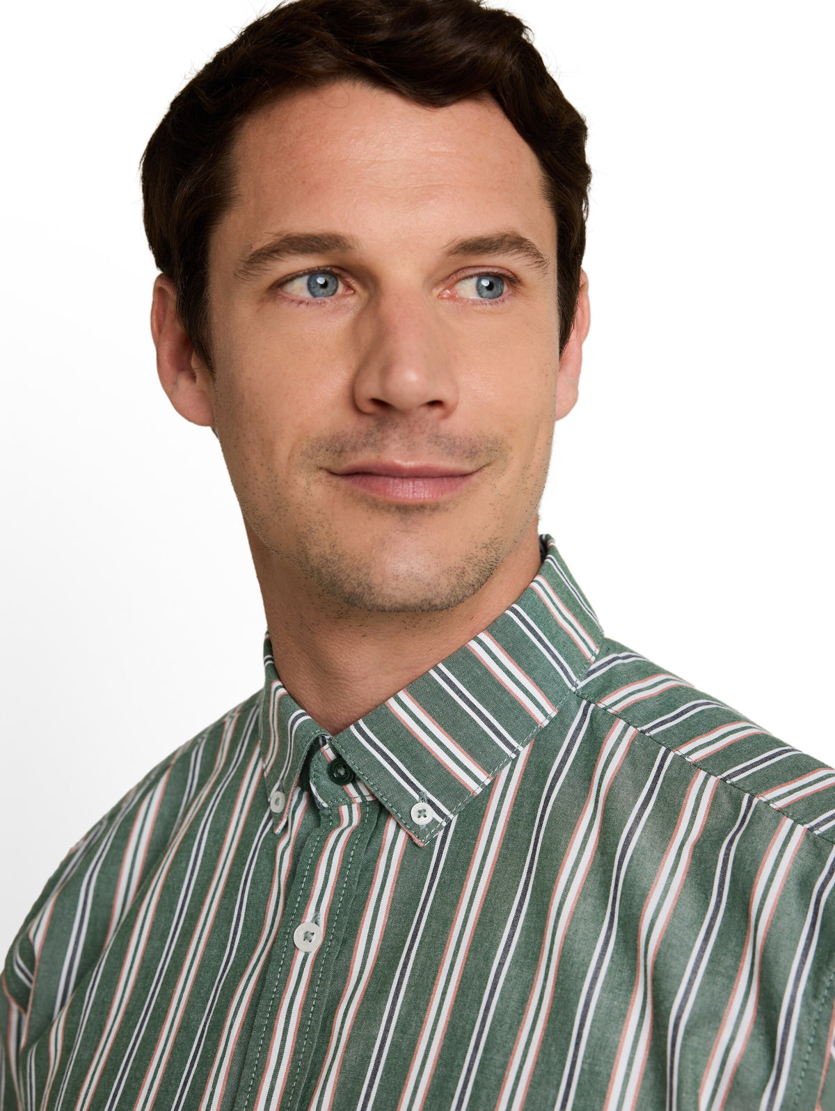 Regular Fit Kurzarmhemd mit Streifen