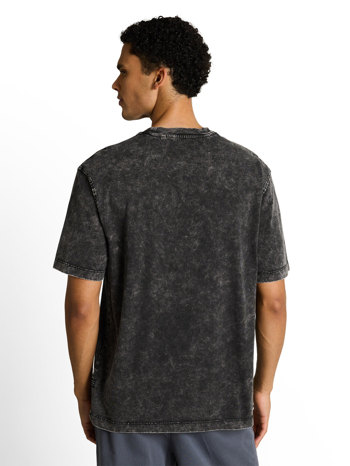 Relaxed Fit T-Shirt mit Washed-Out Effekt