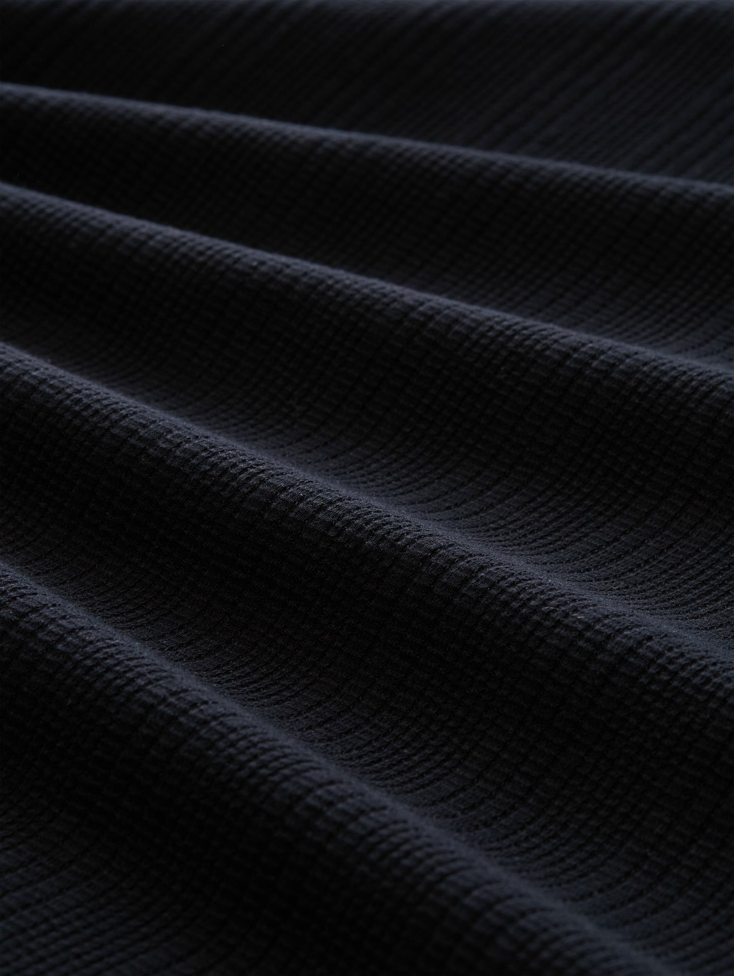 Relaxed Fit Poloshirt mit Waffelstruktur