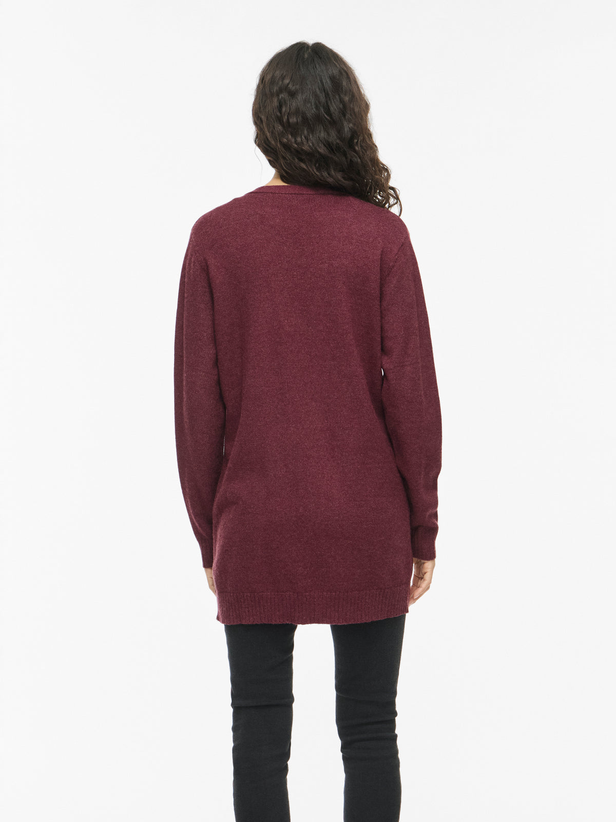 VIRIL OPEN L/S KNIT CARDIGAN - NOOS