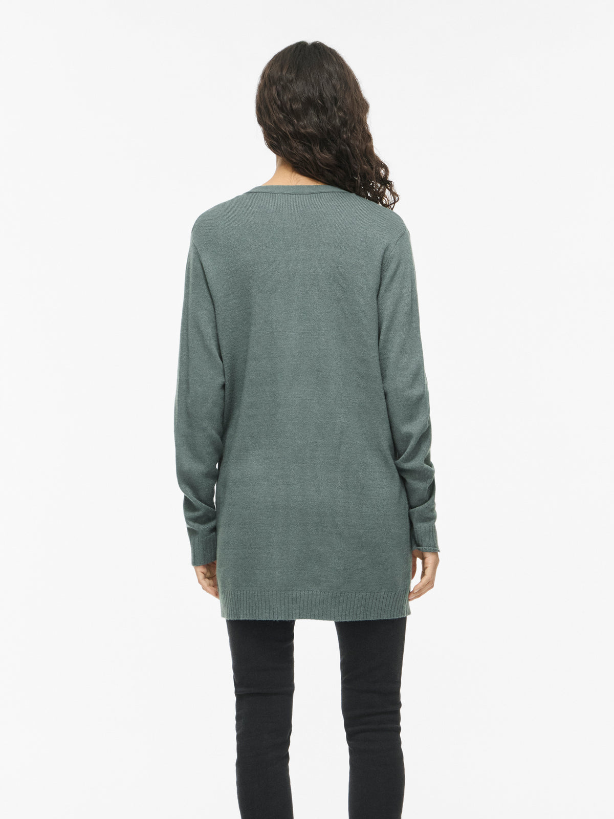 VIRIL OPEN L/S KNIT CARDIGAN - NOOS
