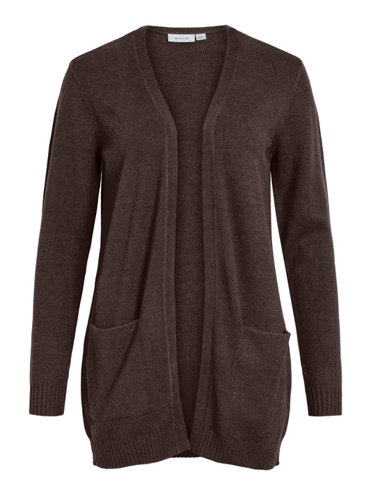 VIRIL OPEN L/S KNIT CARDIGAN - NOOS