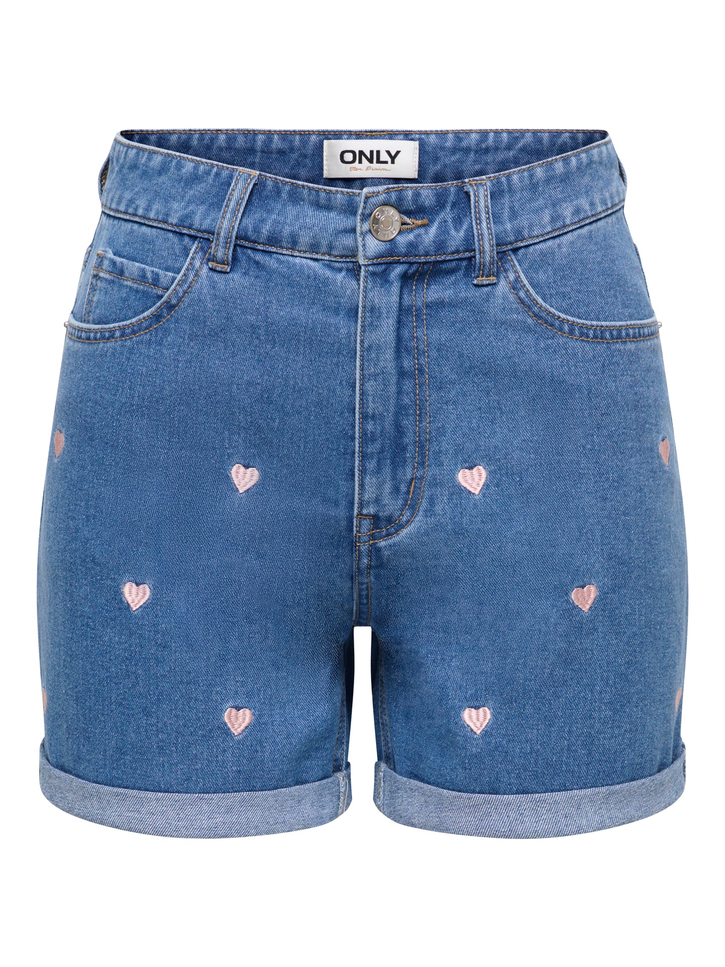 ONLVEGA HW EMBROIDERY DNM SHORTS GUANOOS