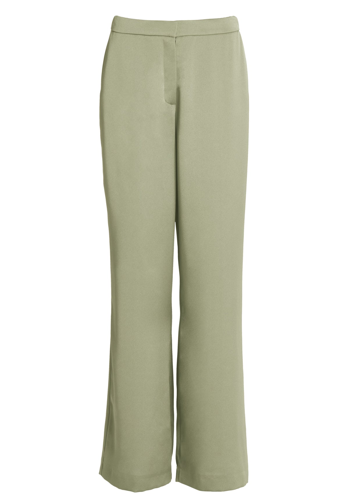 Hose aus Satin mit geradem Bein