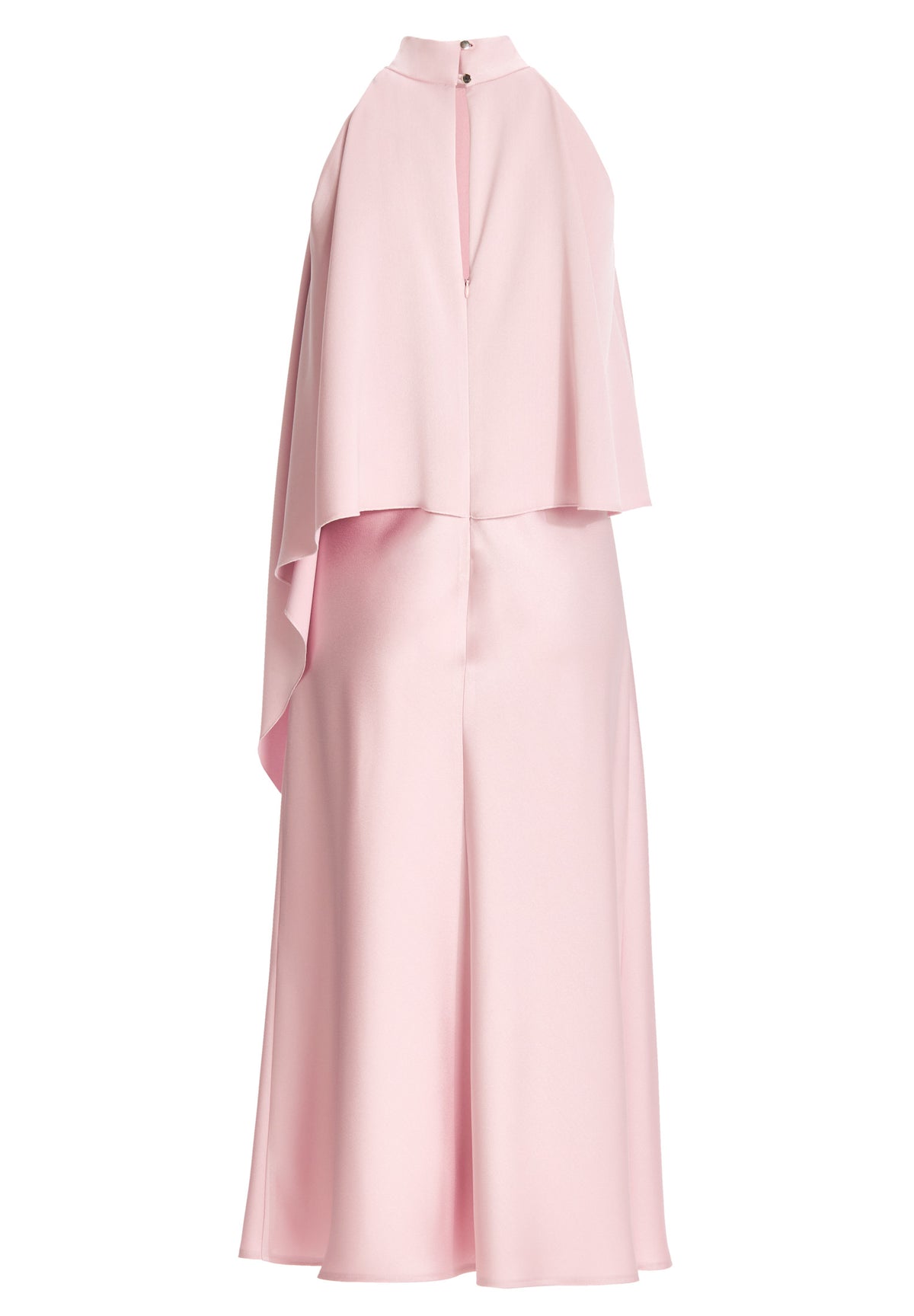 Cocktailkleid aus Satin mit amerikanischer Schulter