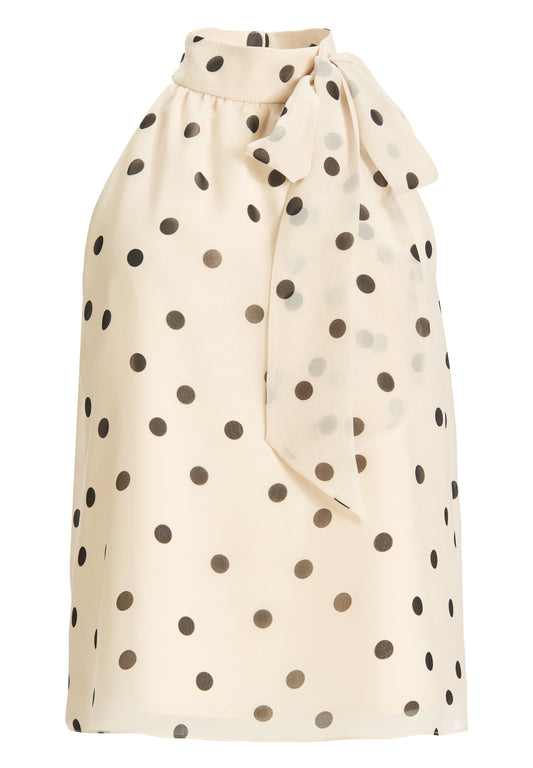 Schluppentop mit Polka Dots