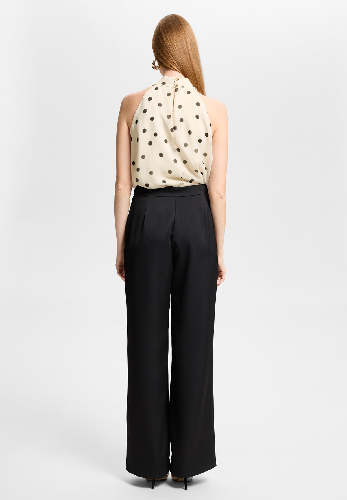 Schluppentop mit Polka Dots