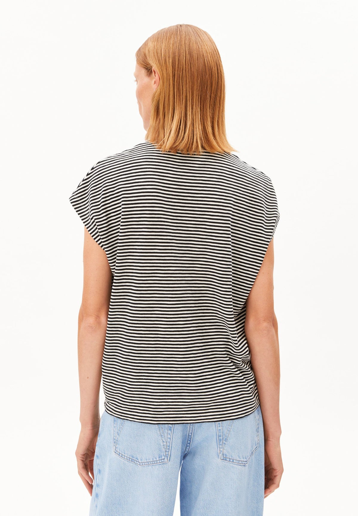 SLUB JERSEY STRIPE T-SHIRT