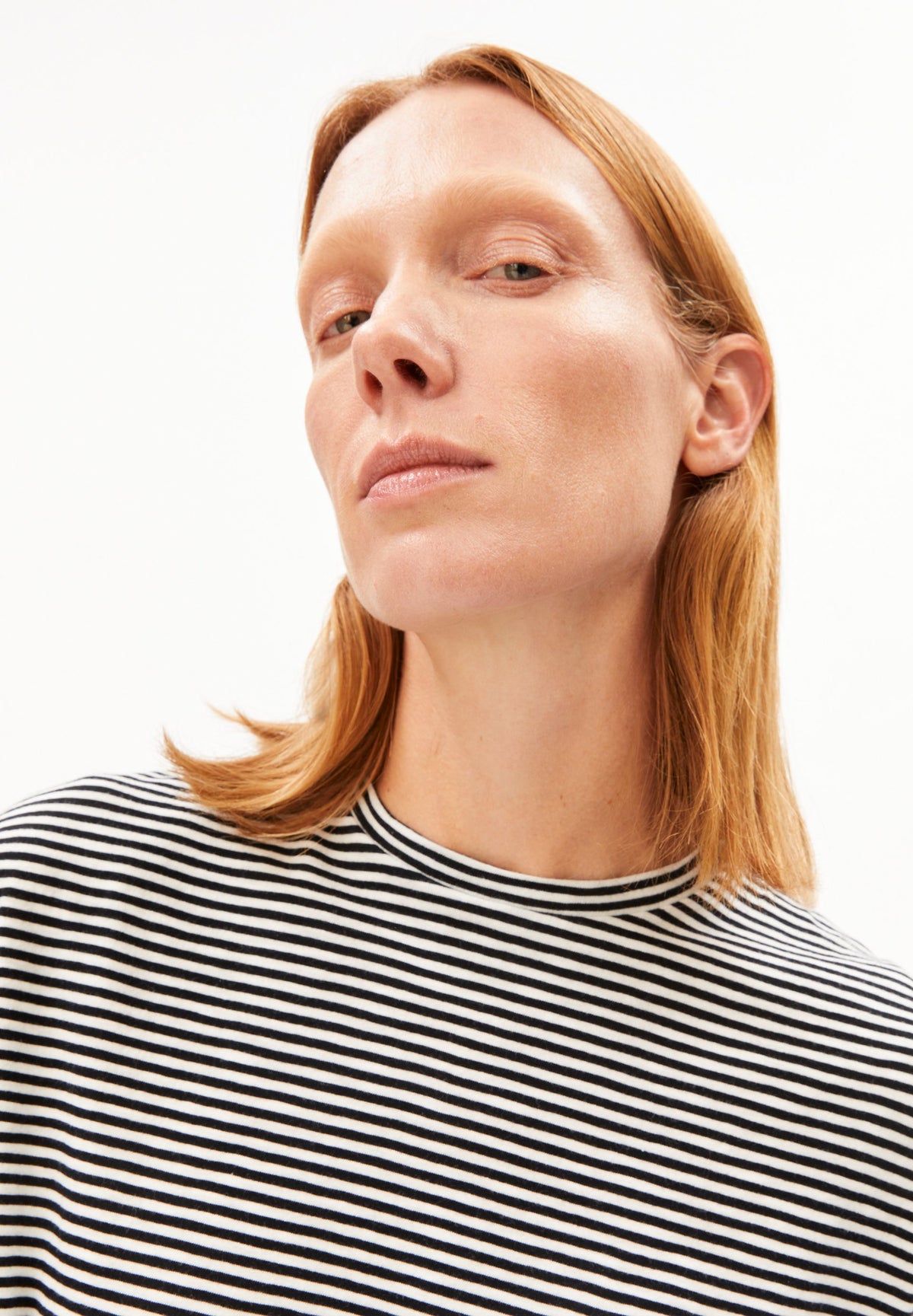 SLUB JERSEY STRIPE T-SHIRT