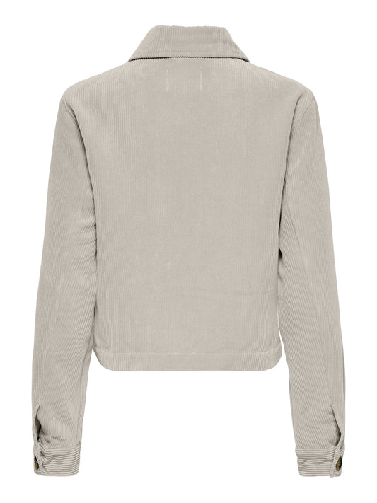 ONLZAHARA CORD BUTTON JACKET CC OTW