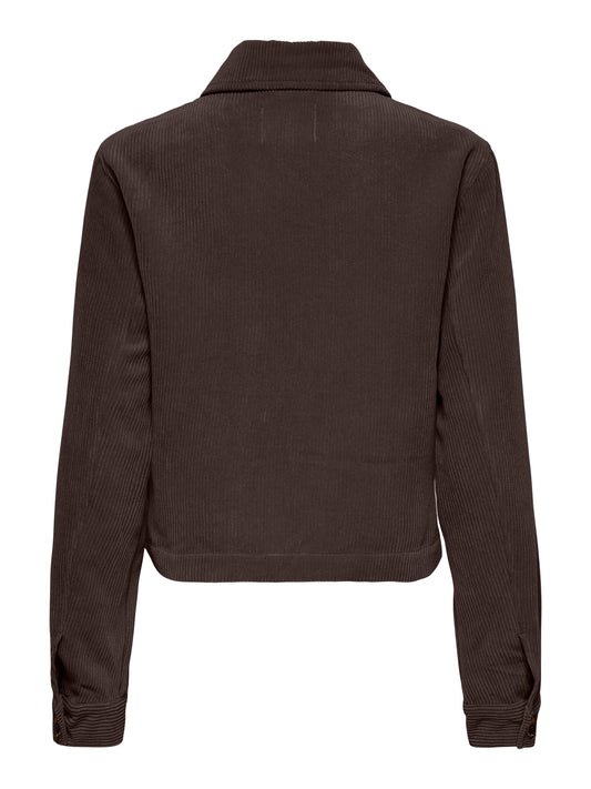 ONLZAHARA CORD BUTTON JACKET CC OTW