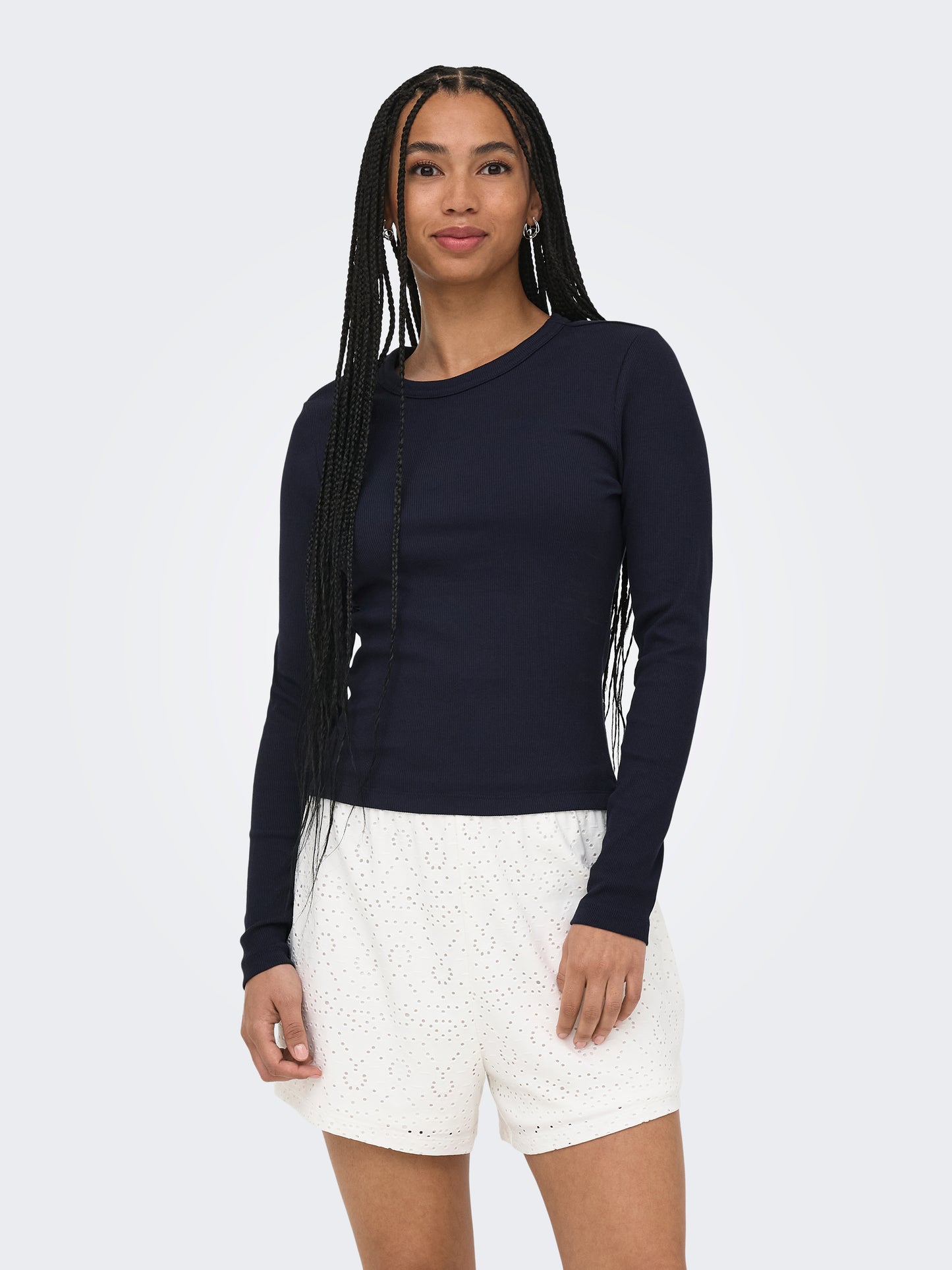 ONLVAL L/S O-NECK TOP JRS NOOS