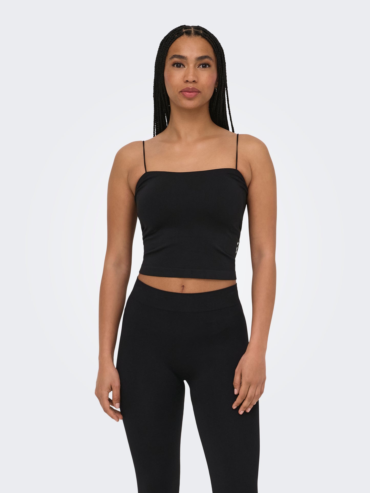 ONLBELLA SEAMLESS PADDED CROP TOP ACC