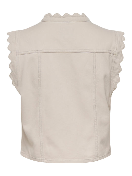 ONLELSA SCALLOP WAISTCOAT OTW