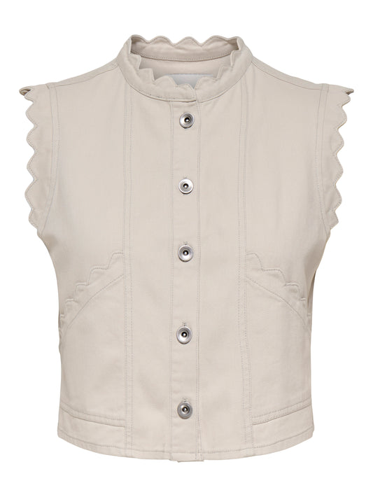 ONLELSA SCALLOP WAISTCOAT OTW