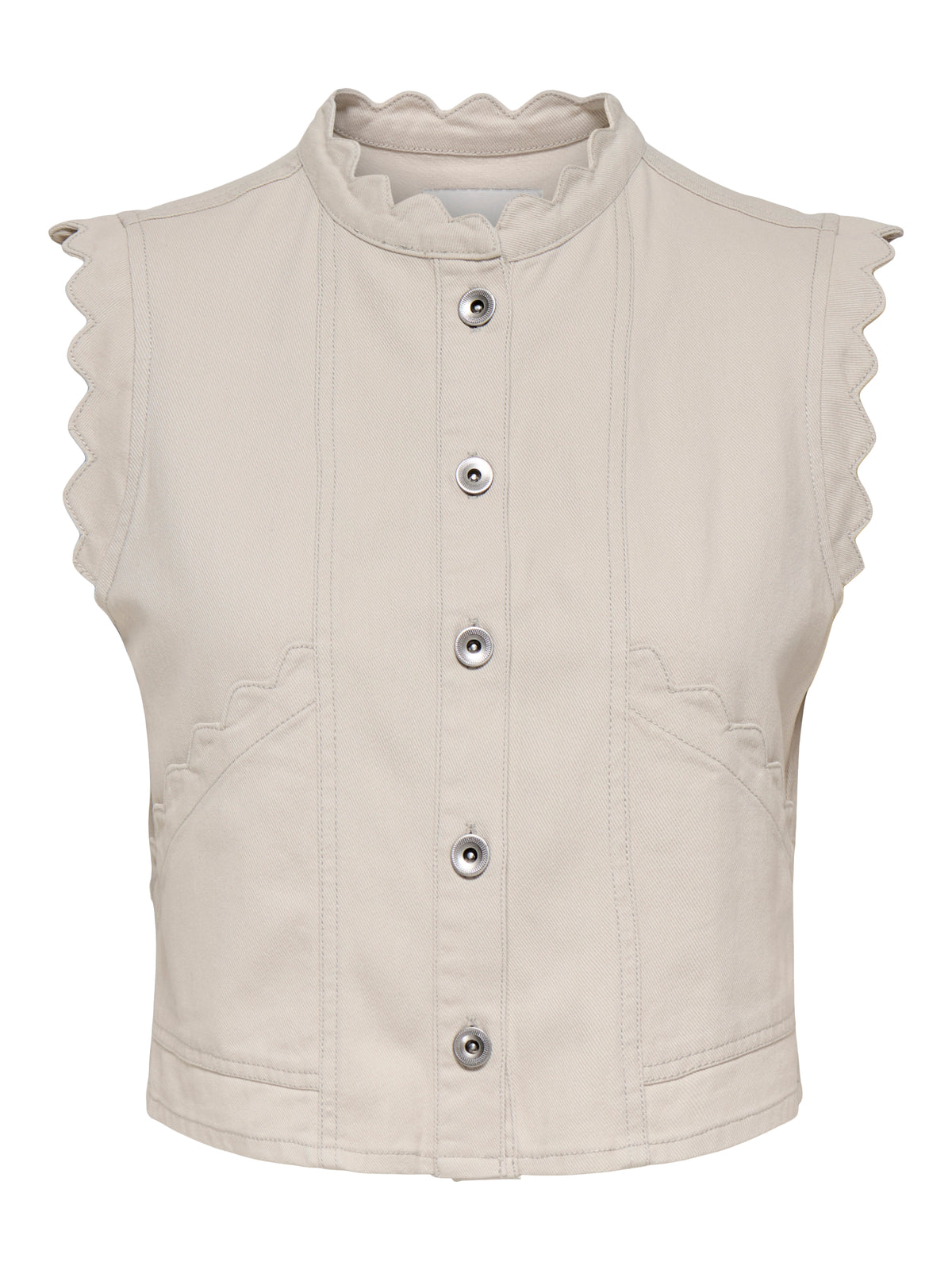 ONLELSA SCALLOP WAISTCOAT OTW