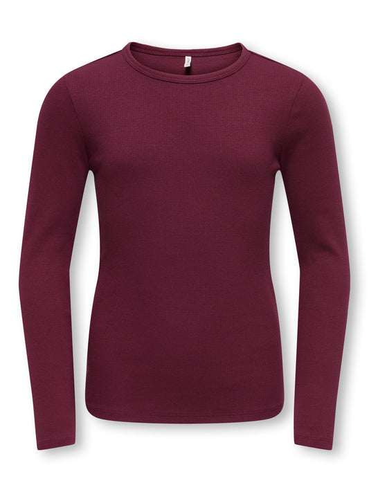 KOGLUCKY L/S O NECK TOP JRS NOOS