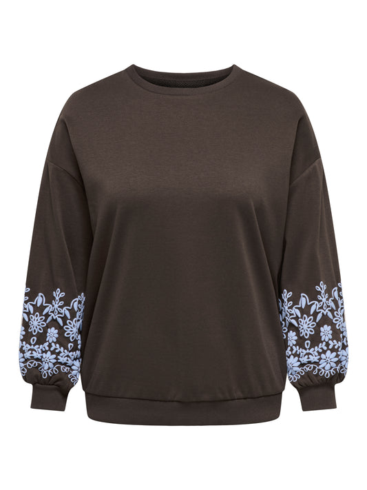 CARBROOKE L/S O-NECK PRINT SWT JRS NOOS