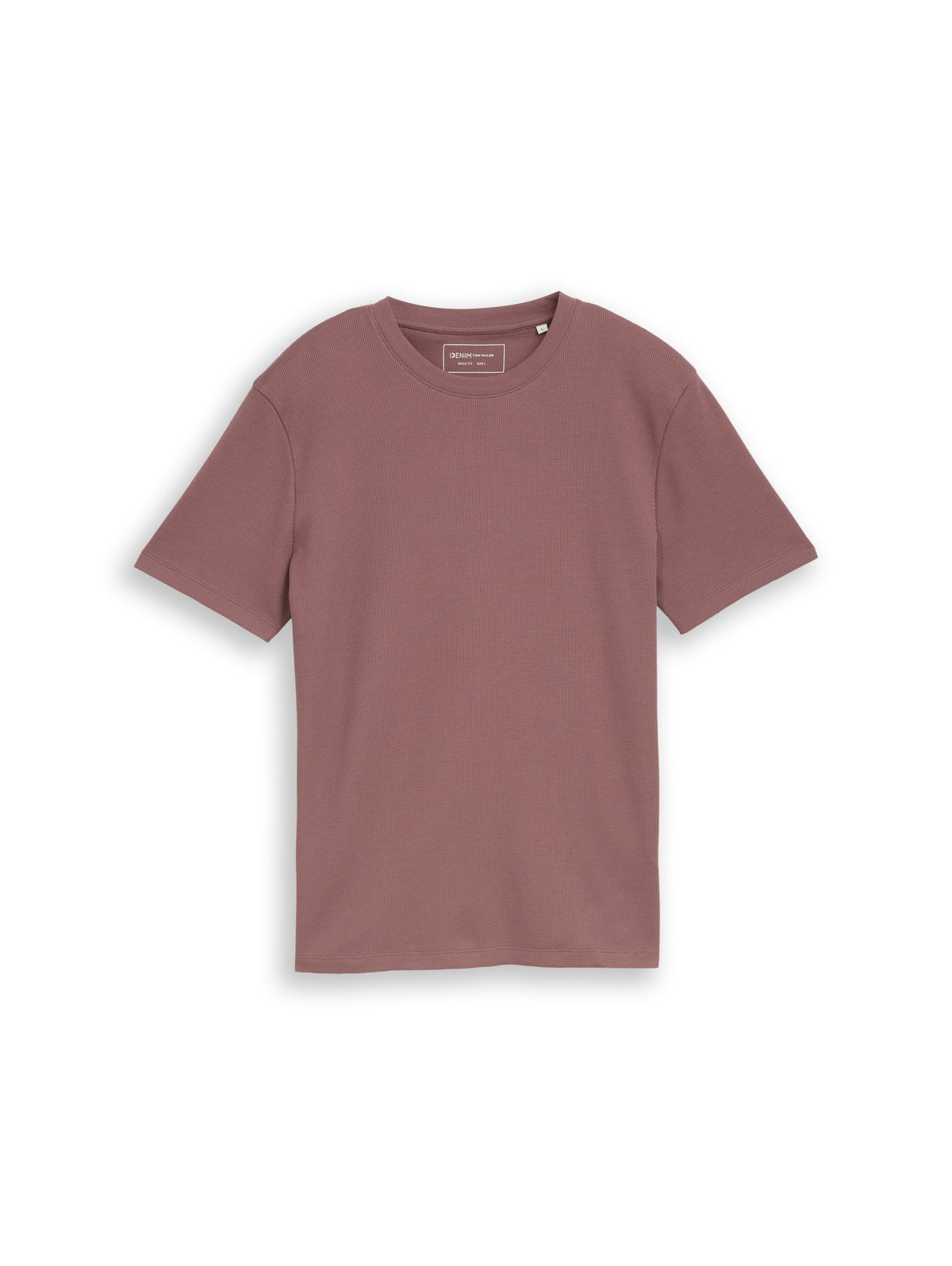 T-Shirt mit Waffelstruktur