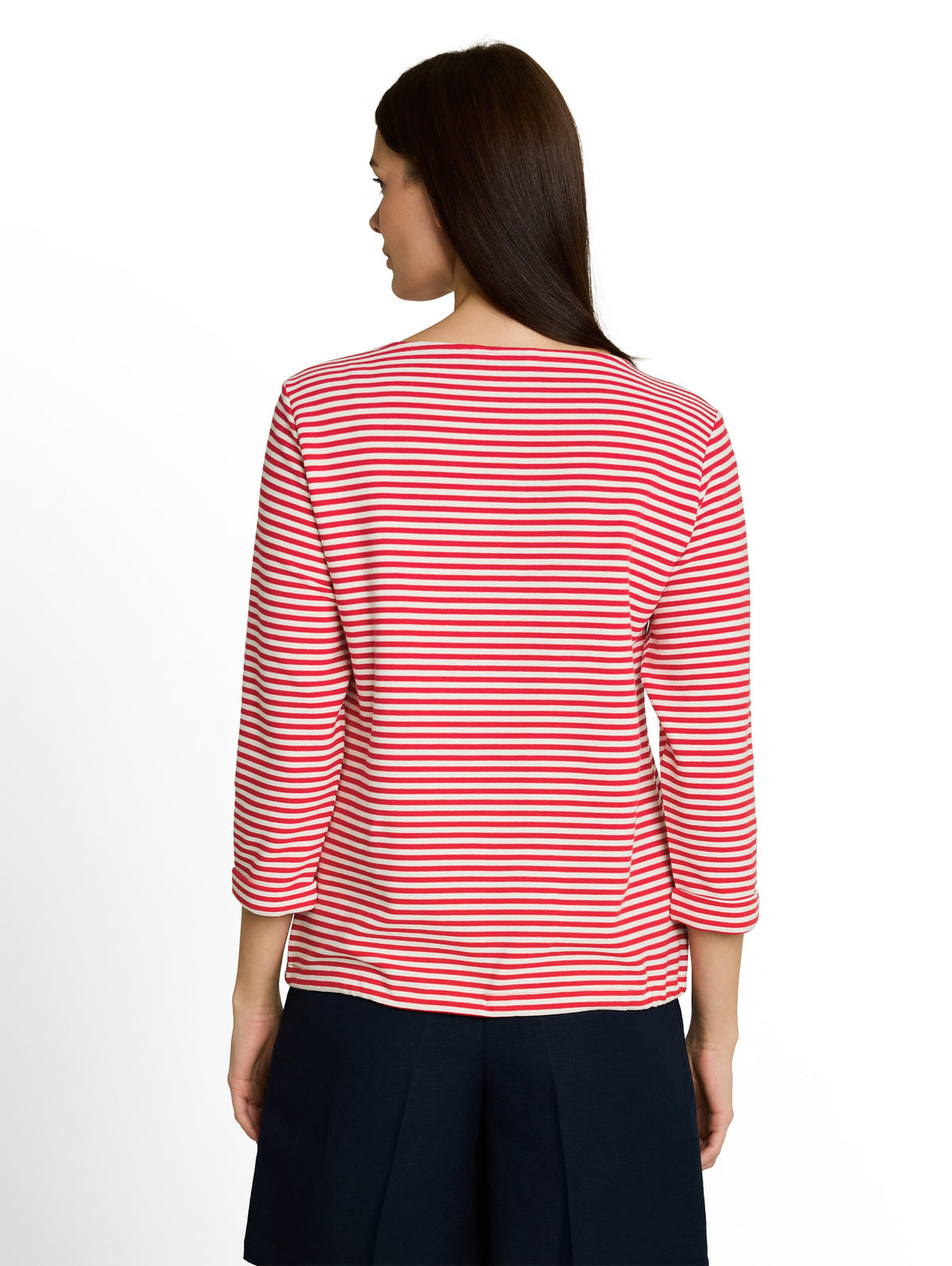 Langarmshirt mit Knopf-Details