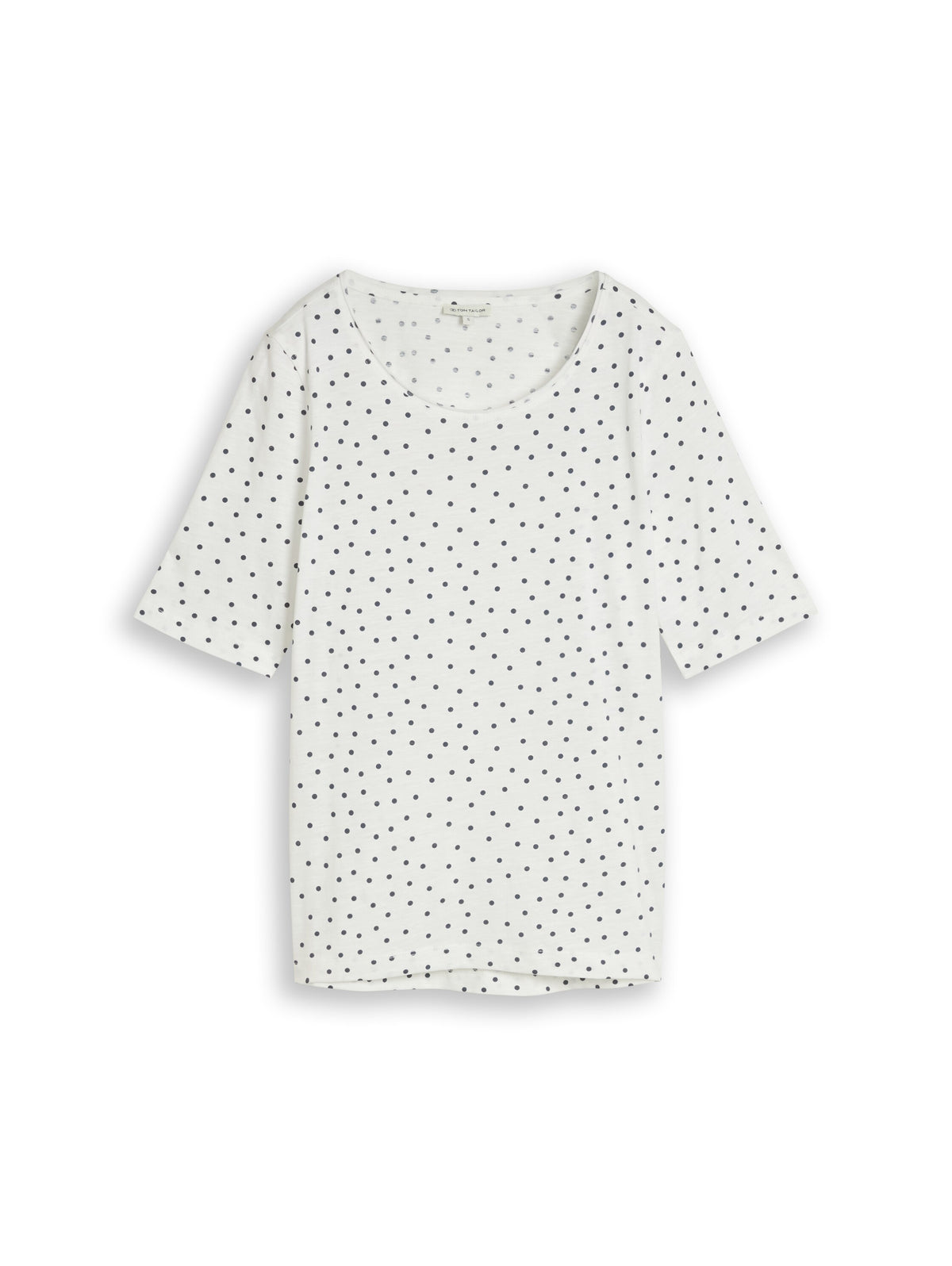 T-Shirt mit Punktemuster