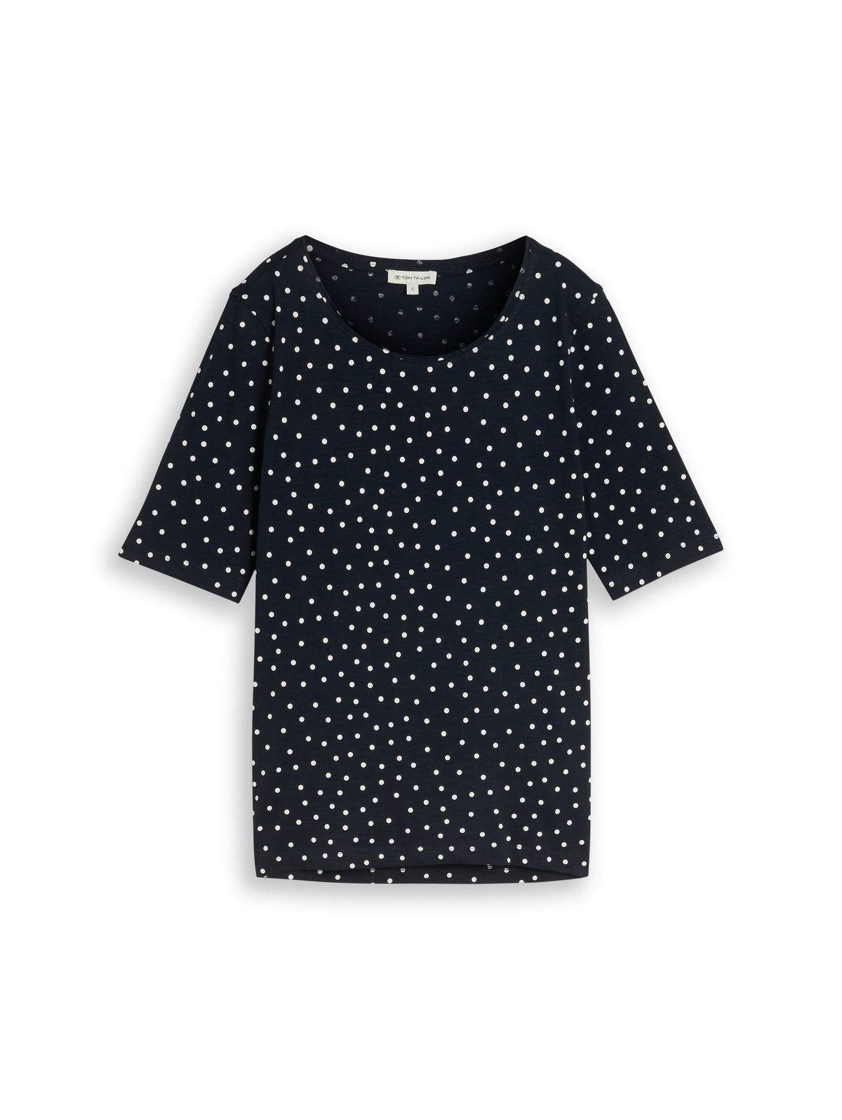 T-Shirt mit Punktemuster