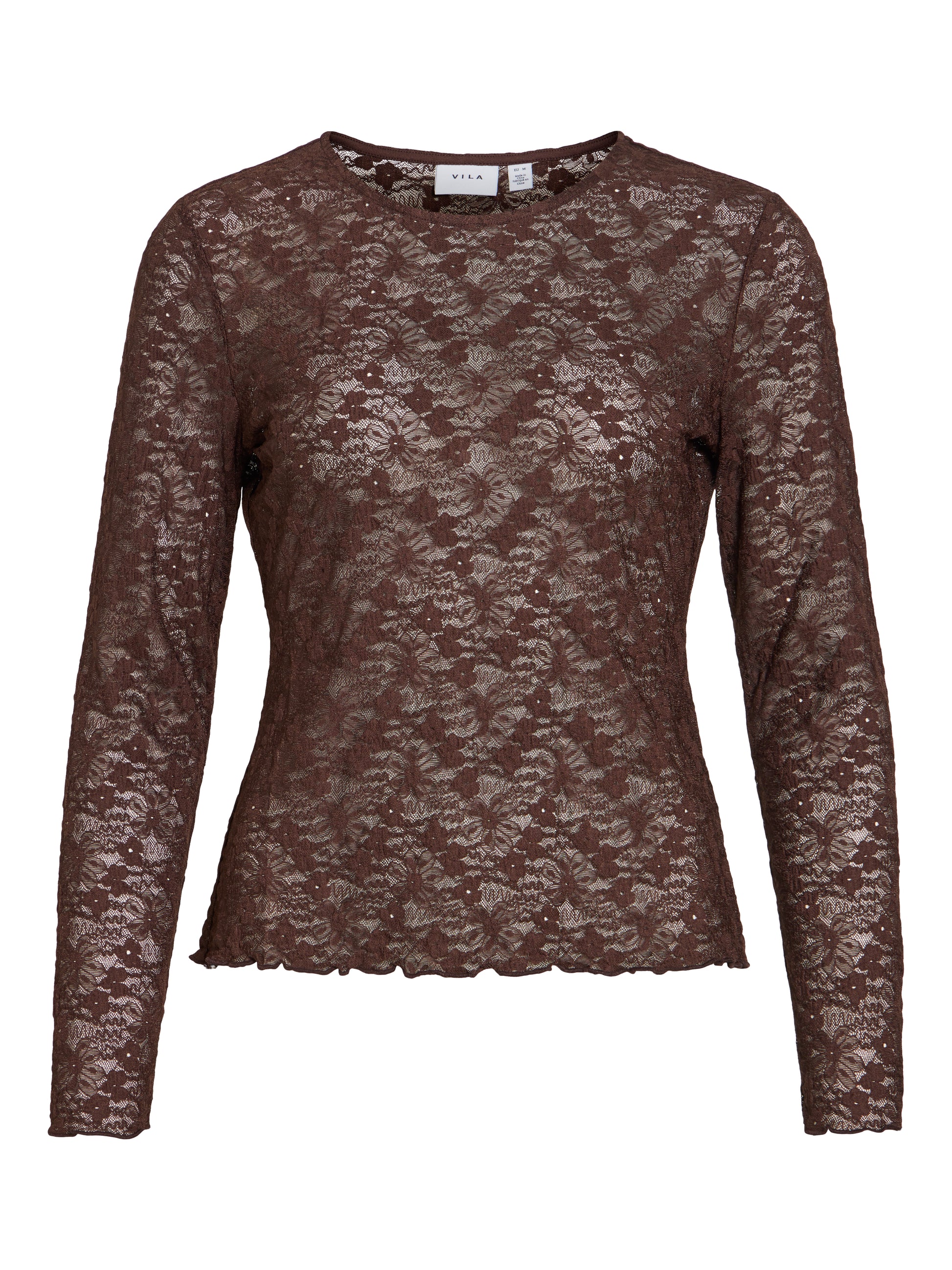 VIFAY O-NECK L/S TOP - NOOS