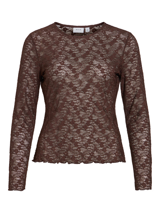 VIFAY O-NECK L/S TOP - NOOS