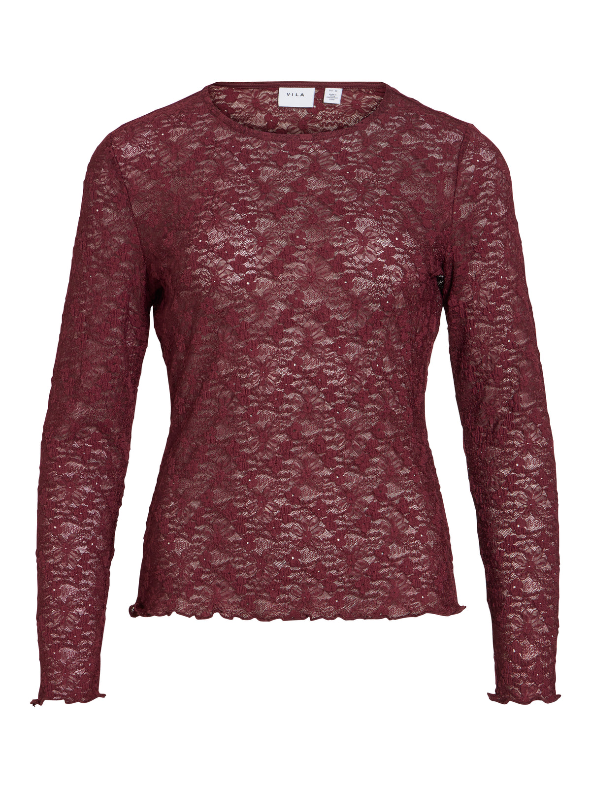 VIFAY O-NECK L/S TOP - NOOS