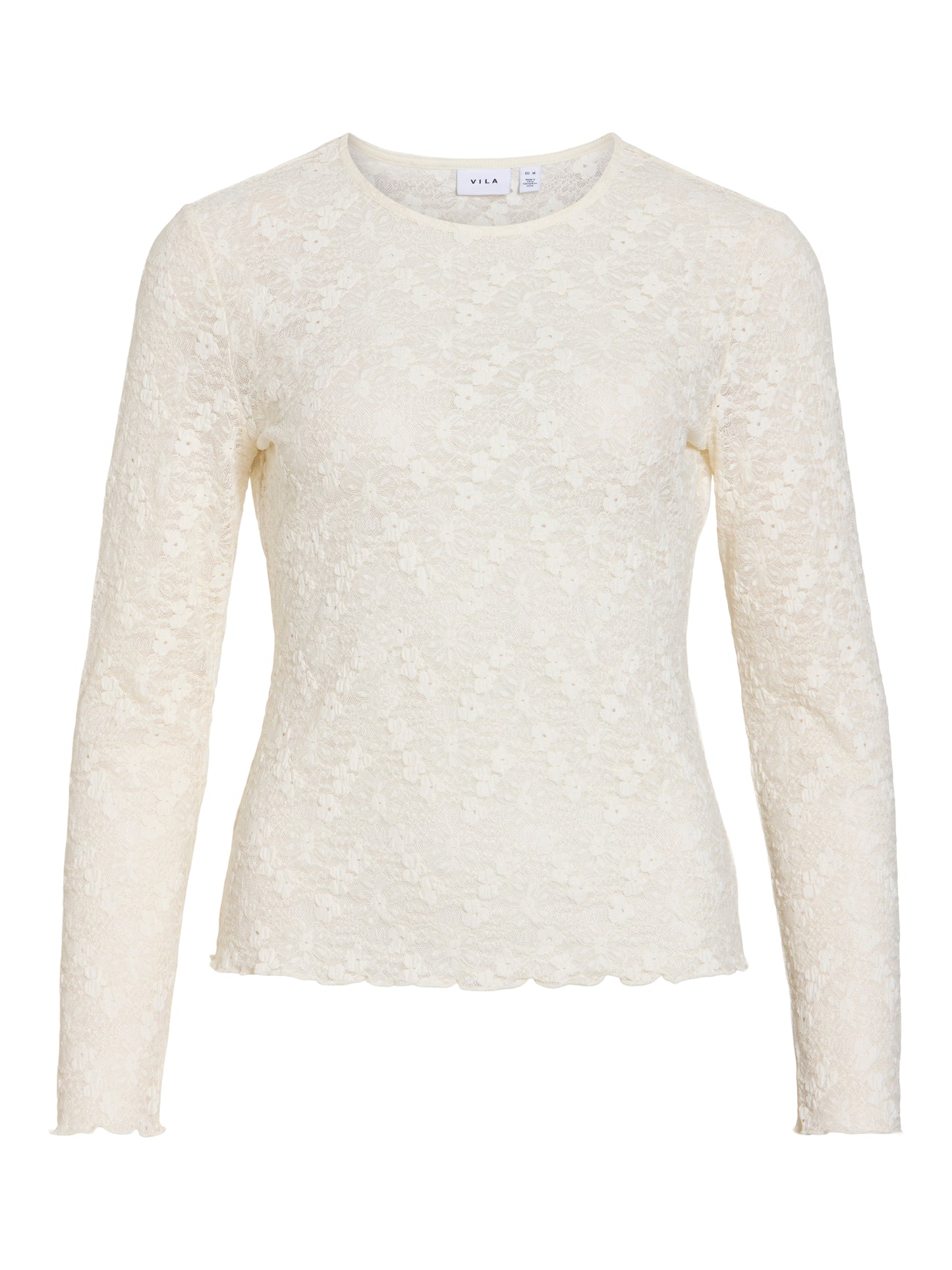 VIFAY O-NECK L/S TOP - NOOS