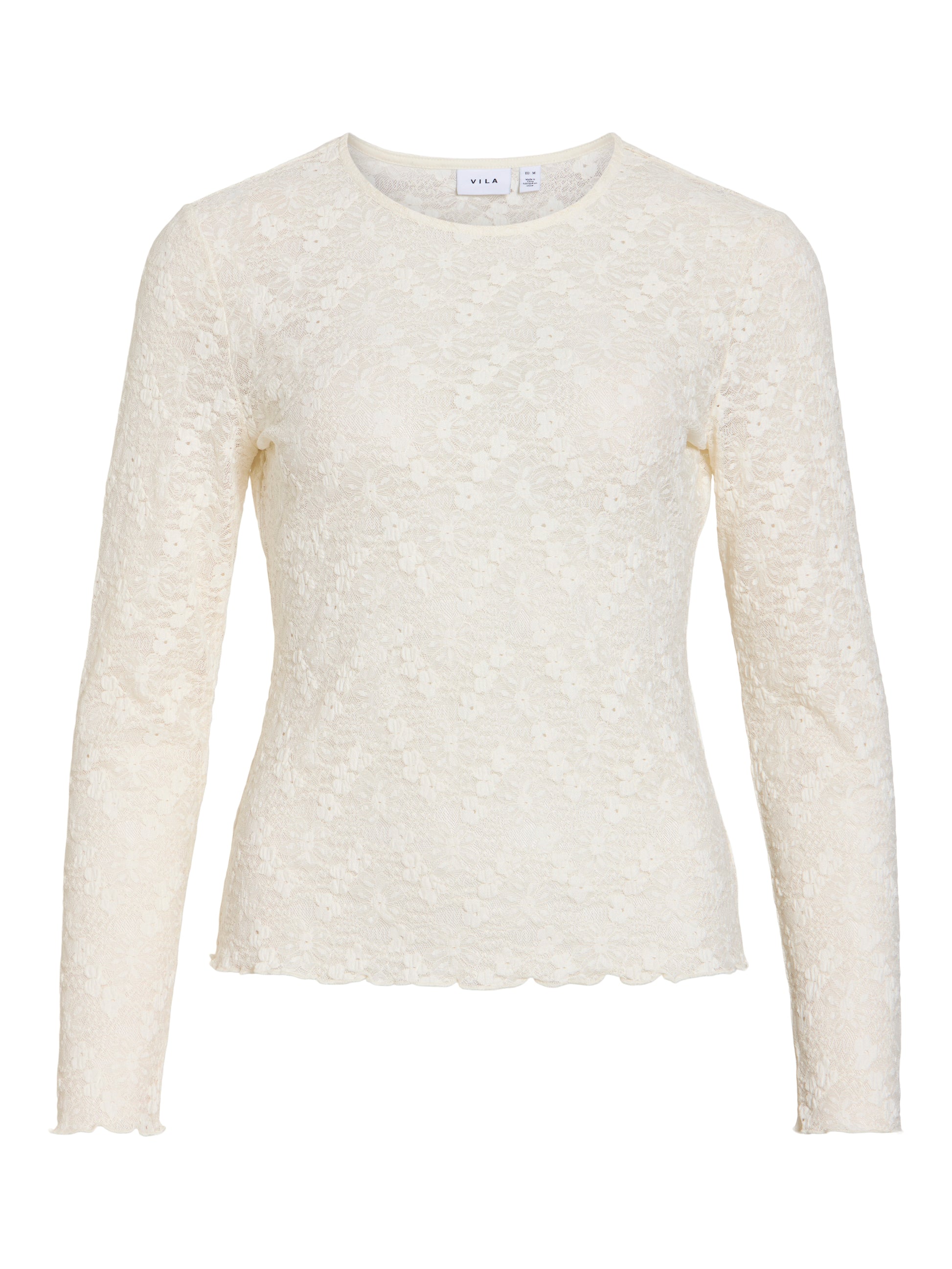 VIFAY O-NECK L/S TOP - NOOS