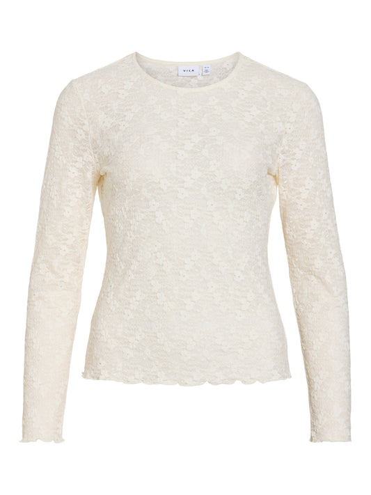 VIFAY O-NECK L/S TOP - NOOS
