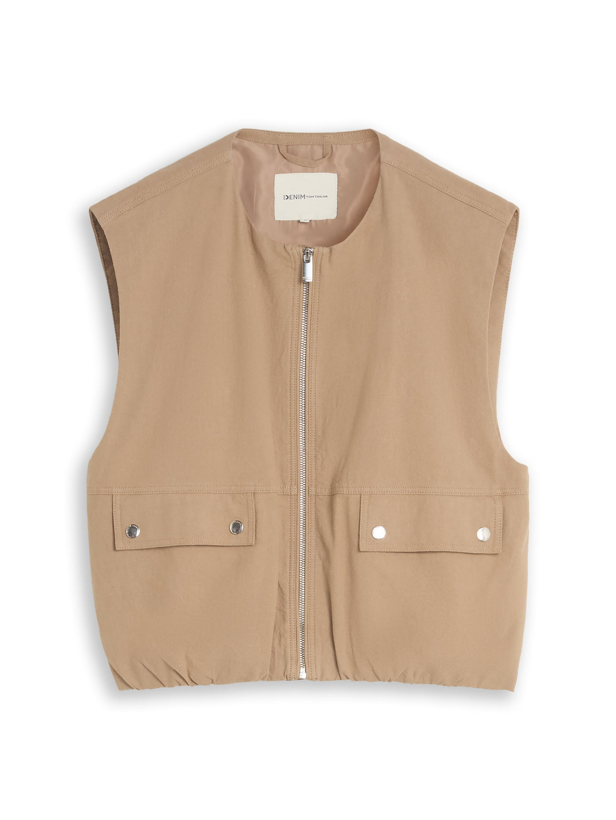 Loose Fit Weste mit Taschen