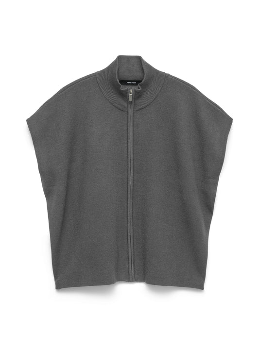 VMSABA SS HIGHNECK ZIPPER VEST NOOS
