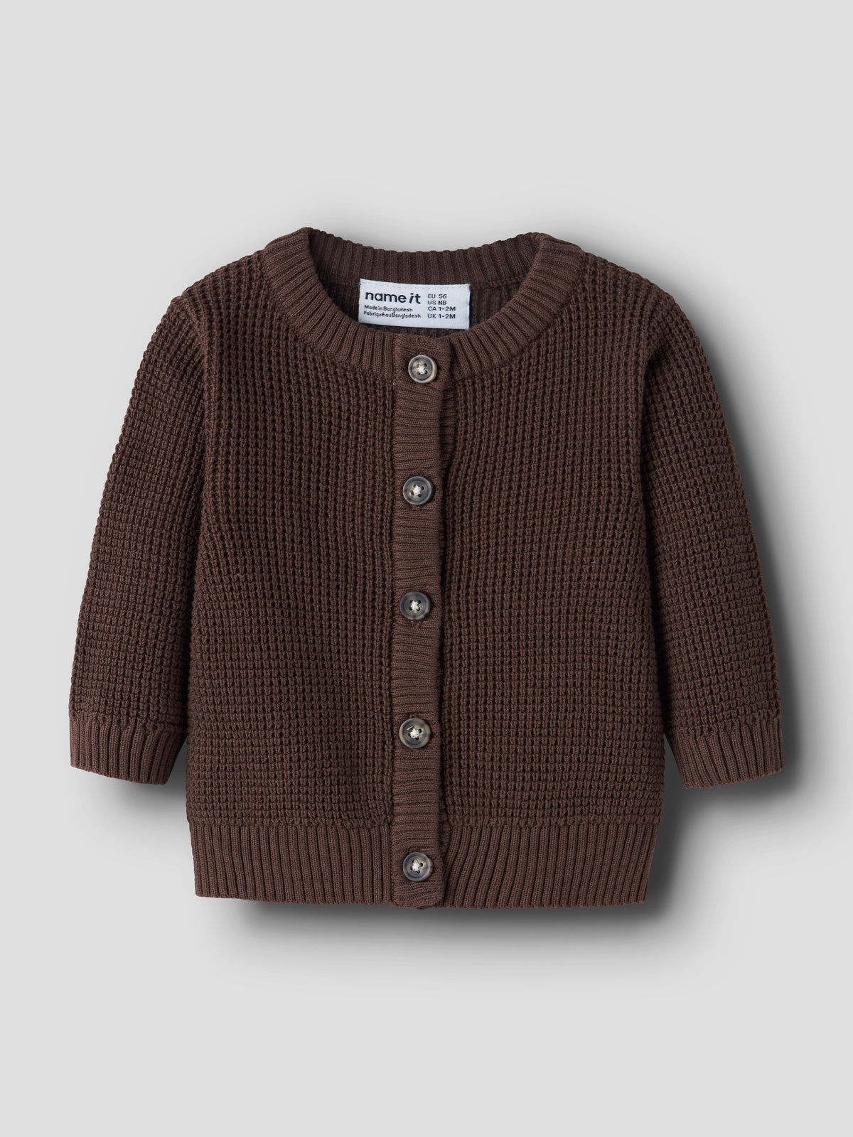 NBNBUBBA LS KNIT CARD NOOS
