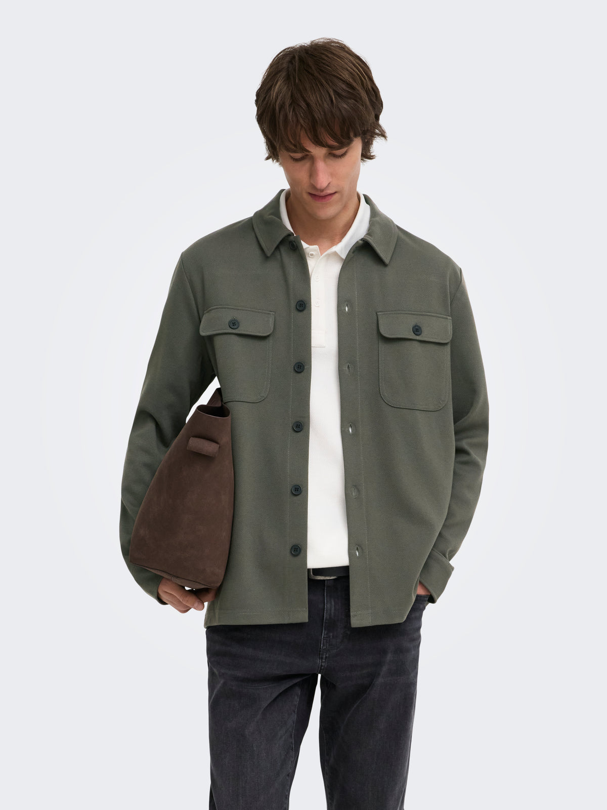 ONSNEWKODYL OVERSHIRT SWEAT NOOS