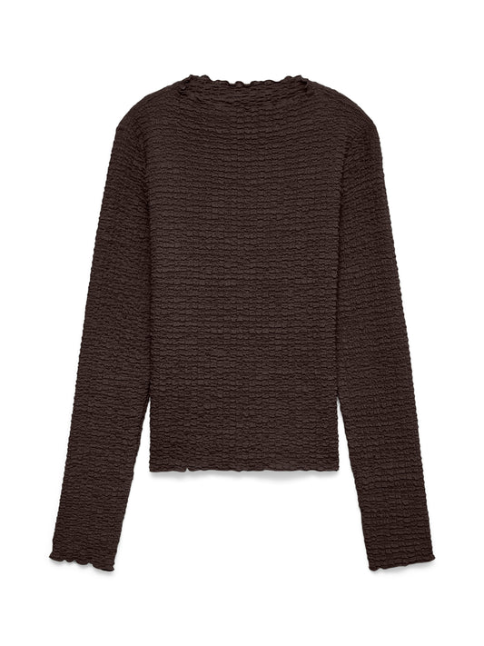 VMZIA LS FUNNEL NECK TOP JRS NOOS