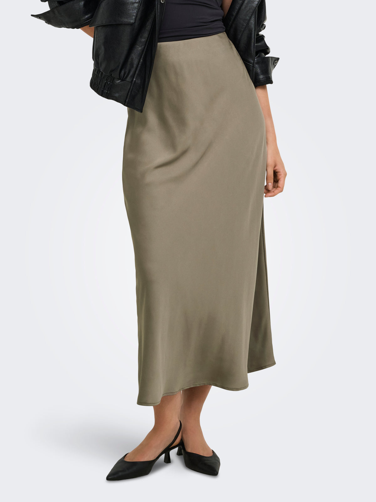 ONLCHIGO ANKEL SATIN SKIRT WVN