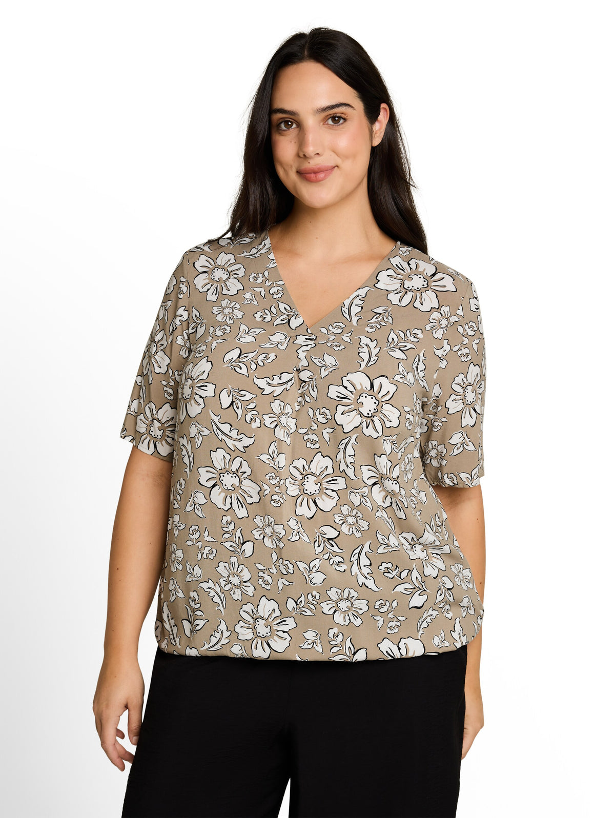 Plus Size - Bluse aus Viskose