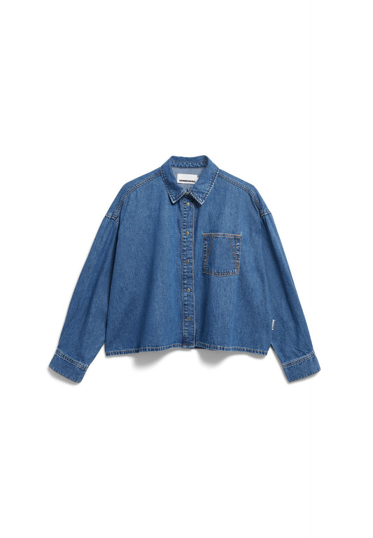 NALAANI DENIM BLOUSE
