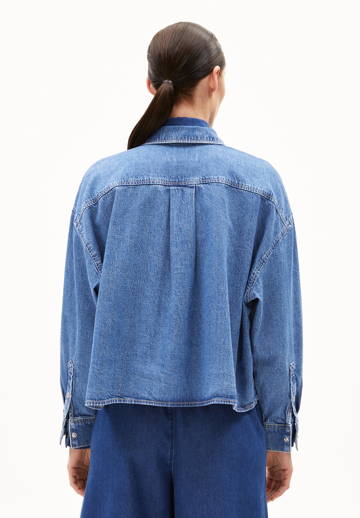 NALAANI DENIM BLOUSE