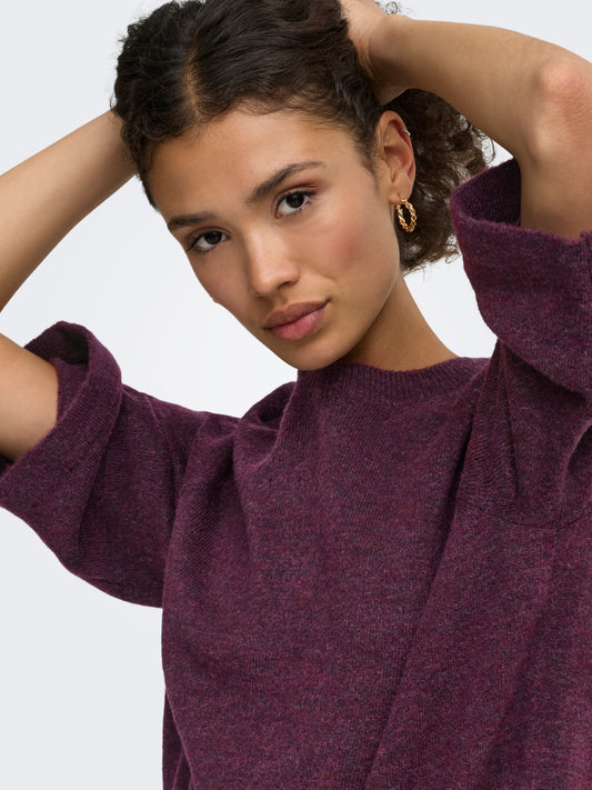 ONLSIMONI 3/4 PULLOVER KNT NOOS