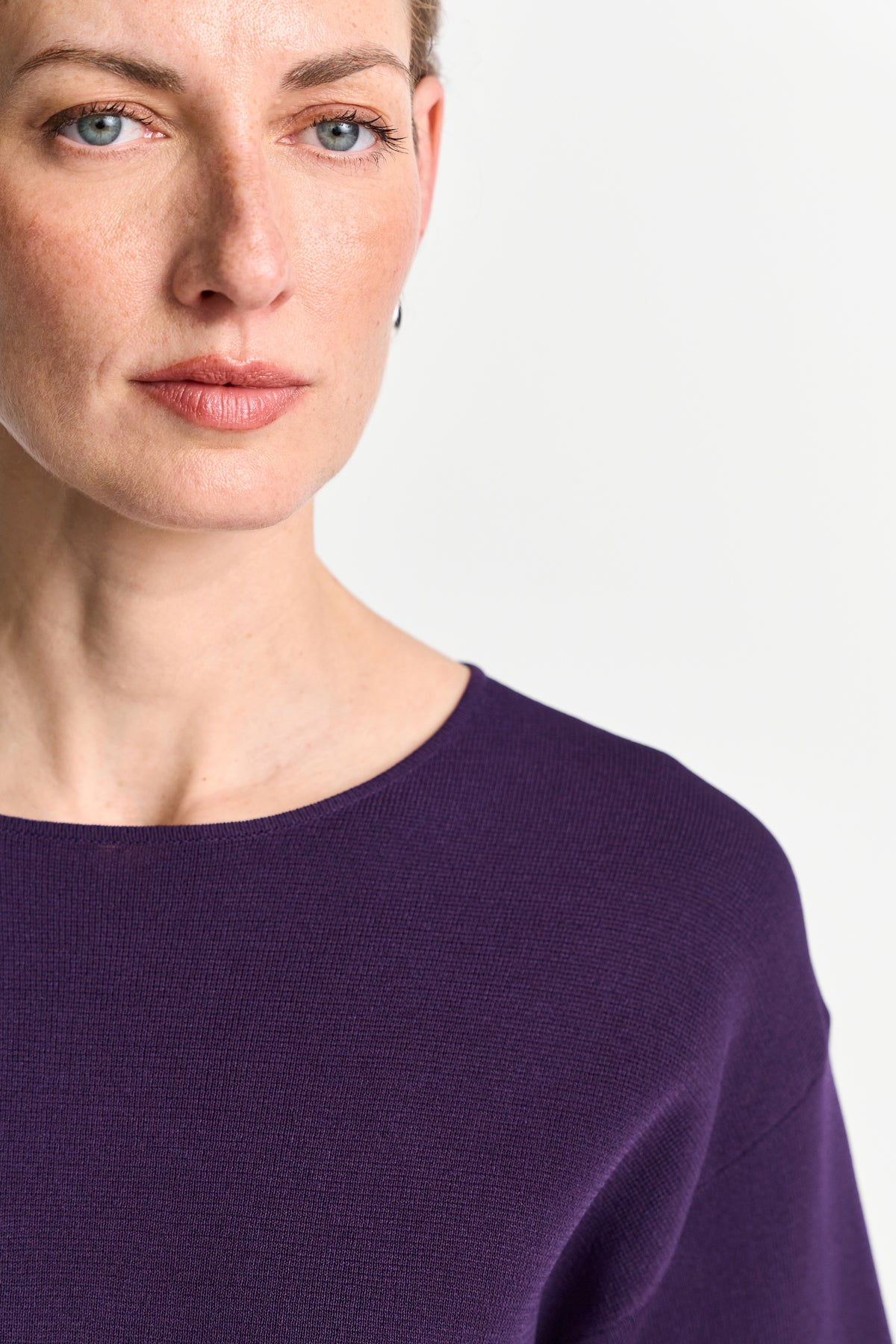 Crew Neck Short Sleeve Jumper Set