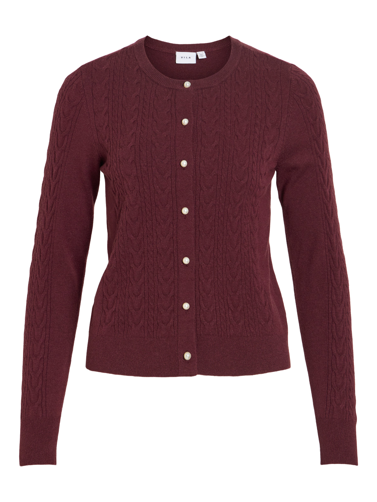 VIKERRY CABLE L/S KNIT CARDIGAN-NOOS
