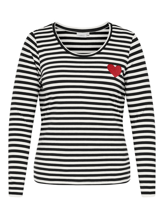 CARBODIL L/S O-NECK BLOUSE JRS